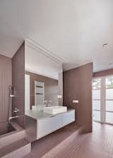 Bath Room, Metal Counter, Ceiling Lighting, and Ceramic Tile Floor  Photo 17 of 18 in ÁVILA by Allaround Lab