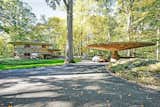 Exterior, House Building Type, and Stone Siding Material  Photo 10 of 10 in A Usonian Masterpiece by Frank Lloyd Wright Is on the Market For $1.5M