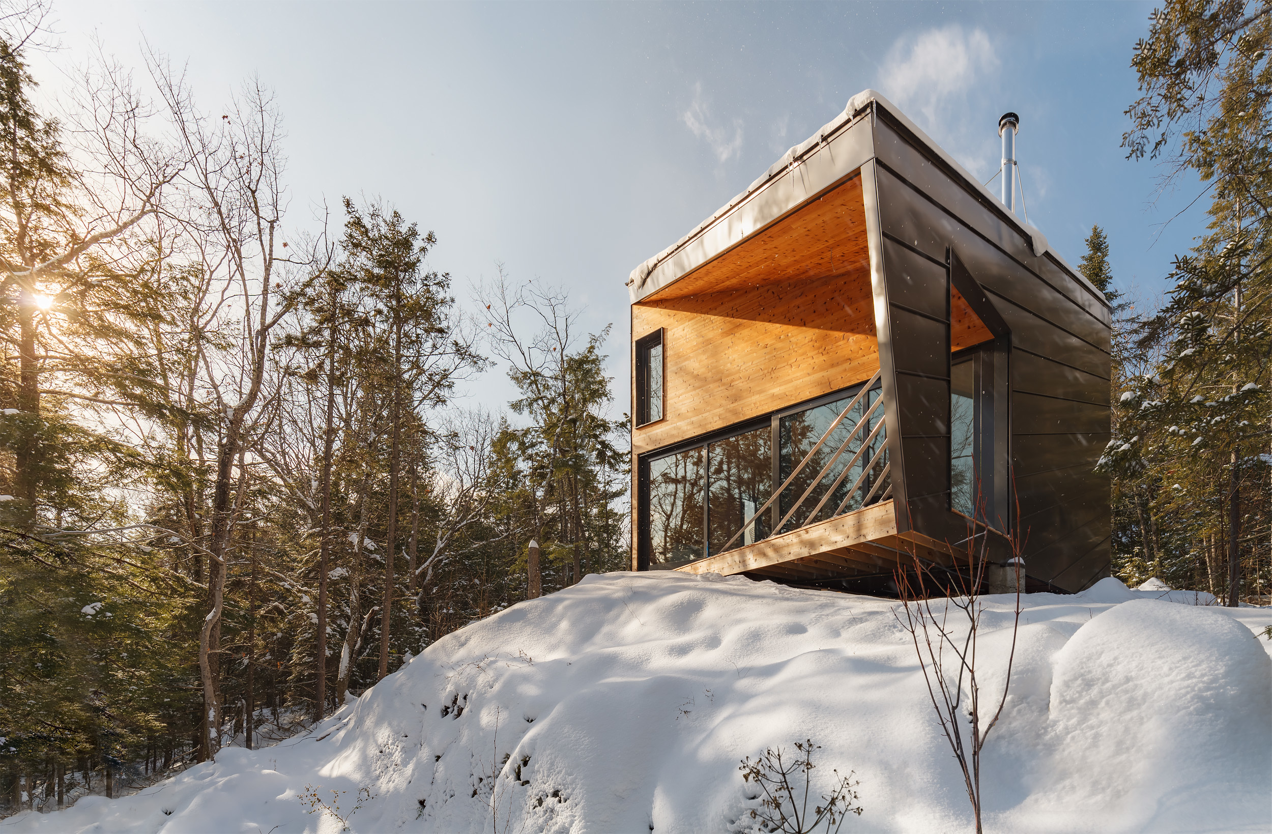 A Prefab Cabin In New Hampshire Is A Magnificent Mountain Retreat - Dwell