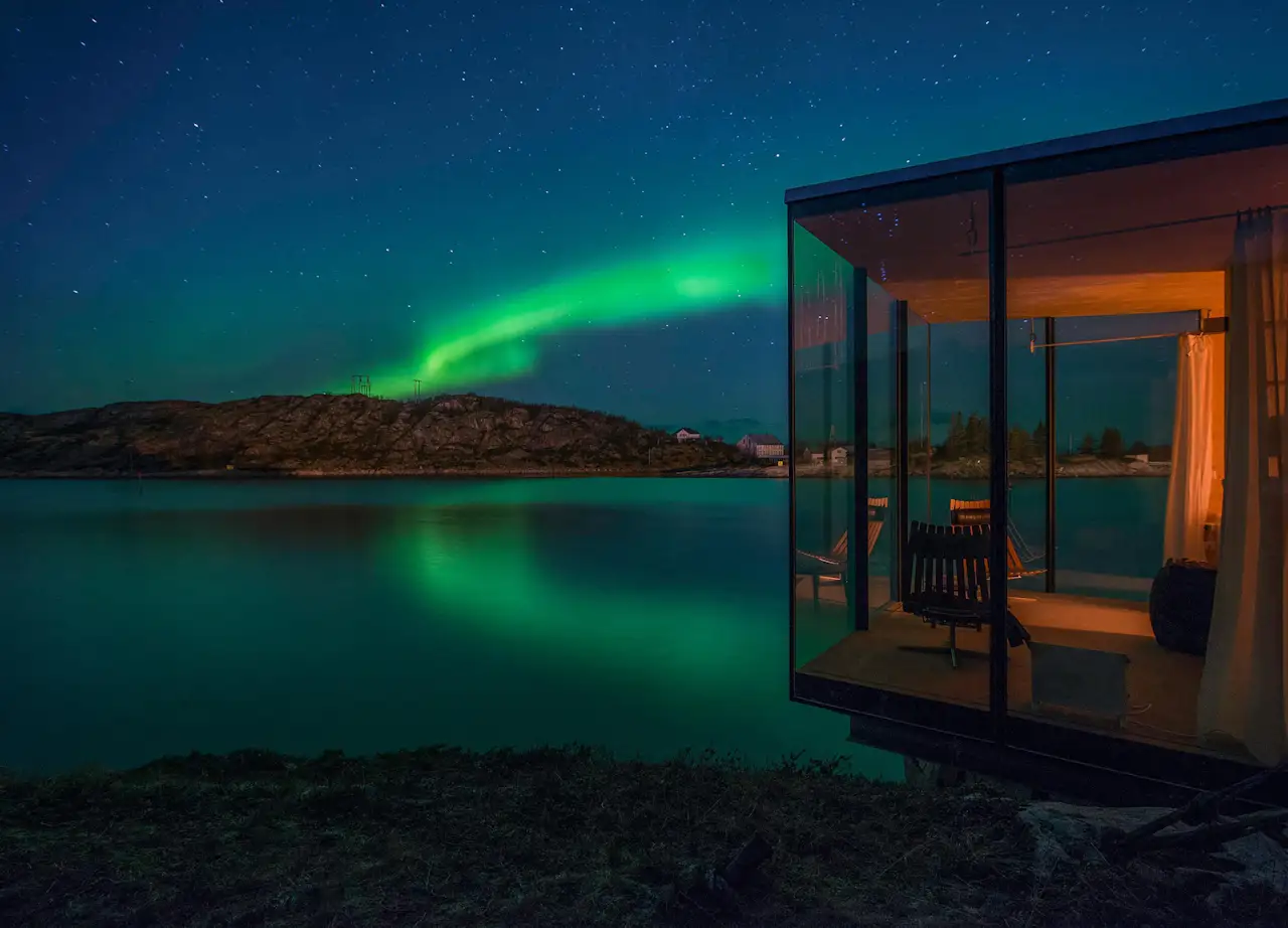 Photo 10 of 12 in 12 Stunning Glass Cabins You Can Rent Right Now for a ...