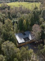 Aerial View of Roble Huacho House by Hebra Arquitectos