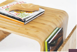Loi Wave Bamboo Coffee Table
$595.00 

Loi S-shaped Side Table, Size: 29"w x 13"h x 20"d, Material: Bamboo 
