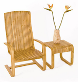 Loi High-Back Bamboo Chair
$645.00 

Loi High-back Chair, Size: 26"w x 43"h x 28"d, Material: Bamboo