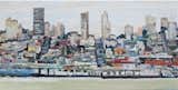 Waterfront 24x48 oil on panel by Kim Ford Kitz