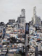 Black & White Russian Hill Study by Kim Ford Kitz  Kim Ford Kitz’s Saves from City Paintings