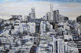 Black & White Russian Hill 24x36 oil on canvas
By Kim Ford Kitz