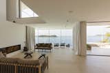Living room and the view of the sea