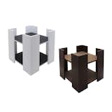 Cubitat Multi-level Cat Bed & Hideaway

from the Hauspanther Collection by Primetime Petz