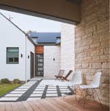 Dog Trot - The dogtrot provides both a physical and psychological separation of the writer's studio from the main residence.
