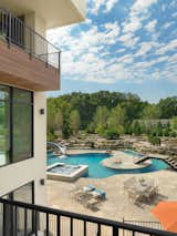 Outdoor view of pool  Photo 7 of 11 in California Modern House by Mitchell Wall Architecture & Design