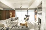 MASTER BEDROOM LOUNGE + FIREPLACE