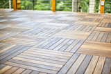 Cumaru deck tiles from Bison Innovative Products