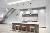 Sleek and modern kitchen design. 