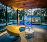 Living Room, Sofa, Recessed Lighting, and Ceramic Tile Floor  Photo 3 of 5 in Juxtaposition by Atlanta Design Festival