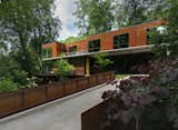 Exterior, Flat RoofLine, House Building Type, Metal Roof Material, and Metal Siding Material  Photo 1 of 6 in McLendon Avenue Home by Atlanta Design Festival