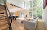Living Room, Light Hardwood Floor, and Sofa  Photo 4 of 6 in McLendon Avenue Home by Atlanta Design Festival