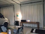 Curtained Garage Doors