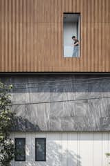 Exterior, Wood Siding Material, House Building Type, and Concrete Siding Material  Photo 5 of 22 in Re-Gen House by EKAR