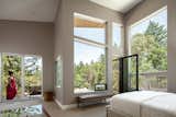 Master bedroom with large views.