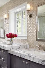 Master bath tile detail
