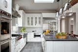 Kitchen gets plenty of natural light thanks to a skylight