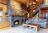 Large Brick Fireplace in Sea Oaks Great Room
