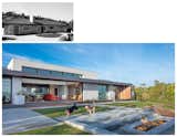 Rear Yard | With the pocketing doors slid open, the interior and exterior are seamlessly connected