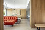 Entry / Great Room | Paneled walls throughout the great room capture the spirit of the remodeled home