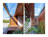 Private Garden | Behind the louvers is a hidden garden that connects to the master bath and music room