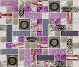 Silver Raspberry

9 different glass and metal tiles in shades of silver, purple, pink and red are combined to form this custom mosaic blend we will make by hand for you in our studios in upstate New York.

This mosaic features dichroic, metallic, mirrored, glittered, iridescent and recycled tiles.

http://www.susanjablon.com/9239513.html