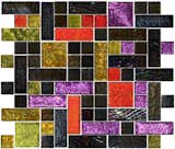 Black Bejeweled

15 different glass tiles in shades of purple, green, orange, yellow and black are combined to form this custom mosaic blend we will make by hand for you in our studios in upstate New York.

This mosaic features dichroic, metallic and iridescent tiles.

http://www.susanjablon.com/6924940.html