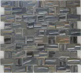 Dark Gray Metallic Recycled Glass tile

http://www.susanjablon.com/mbs40-432a.html