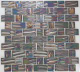Black Textured Iridescent Recycled Glass Tile

http://www.susanjablon.com/mbs40-434a.html