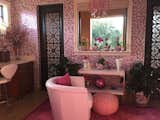 Love Pink?! Then you will adore our Pink Glitter Glass Tile collection. http://ow.ly/Avia30i1vRy. #tile #powderroom #bathroomremodel #glasstile #iadorepink #pinkbathroom #pinkpowderroom #pinkwalls #girlcave #homestyle #homeinterior #homedesign #modernbathoom #bathroompic #beautifulbathoom #femininebathroom #bathroomrenovation #bathroominspo #bathroominspiration #lovemybathroom #newbathroom #pinkandwhitebathroom #sparklybathroom #funkybathroom