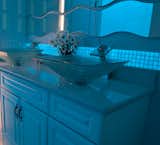 Tired of replacing the bulbs in your bathroom nightlight? Indulge in the Susan Jablon Glow in the Dark Glass Tile collection. http://ow.ly/YIZy30i1yNW #tile #bathroomremodel #glasstile #iridescenttile #glowinthedarktile #lovemybathroom #bathroompics #bathroomideas #newbathroom #bathroomrenovation #bathroominspiration #bathroominspo #modernbathroom #mosaictile #bathroomlighting #bathroomnightlight #nightlight #glowinthedark #guestbathroom #masterbathroom #kidsbathroom #bathroomupdate #customtile #custombathroom #bathroomtile #bathroom