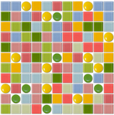 Tile of the Day: Candy Land
Use it to sweeten up your child's bedroom, the laundry room, or the guest room shower. http://ow.ly/hjI430i9i2K #tile #glasstile #mosaictile #kitchenremodel #bathroomshower #bathroomremodel #childsbedroom #guestroomideas #interiordesign #floridaroom #homeimprovement #homeinterior #kitchendesign #bathroomdesign #petshower #dogshower #mudroom #homeinspo #homedesign #funtile #showerupdate #bathroomupdate #modernbathroom #moderndesign #boldcolors #bathroompic #kidsbedroomupdate #customtile