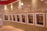 Whether you want bright color that pops, or subdued cool tones, let Susan Jablon tiles adorn the walls of your business. http://ow.ly/g4HZ30iOCRA #tile #glasstile #customtile #mosaictile #ilovecolor #interiordesign #buildingremodel #smallbusiness #retailbiz #designideas #decor