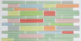 Tile of the Day: Spring Time. 
A soft, pastel blend of linear tiles in shades of green, gray, pink, blue, and orange combine to create this custom mosaic tile design. This colorful Spring inspired tile is perfect for your bathroom, kitchen, pool, fireplace, or any interior or exterior application (SKU# 5434252). http://ow.ly/B8pE30iGa7X #tile #mosaictile #glasstile #homedecor #outdoorliving #swimmingpool #ilovespring #springtime #pastelcolors #pastelbathroom #backsplash #homeinterior #interiordesign #outdoorfireplace #homestyle #modernbathroom #bathroompics #decor