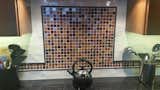 Perfect for Autumn or rustic decor is this custom brown glass mosaic tile blend from Susan Jablon. As an inset to larger white subway tiles, this tile blend becomes a work of art, as well as the room's focal point.
#tiles #rustichome #dreamkitchen #smallspacesquad #housetour #houseenvy #housebeautiful #design #decor #artwork #home