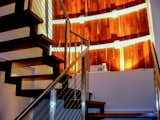Stair with hardwood cladding  Photo 12 of 24 in Florida Home by Juan Ricardes