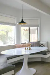 Cozy breakfast nook
