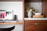 Natural materials are layered to create a sense of warmth.
