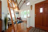 Vaulted ceilings.