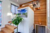 Sunroom leading to the backyard and basement.
