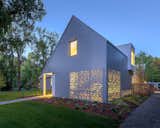 Exterior, House Building Type, Gable RoofLine, Metal Roof Material, and Metal Siding Material  Photo 8 of 9 in Victorian Music Box by CCY Architects