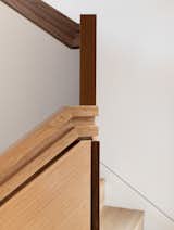 Custom Oak handrail