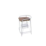 L42 Bender Counter Stool 
Available in custom paint and solid wood / upholstery options. 