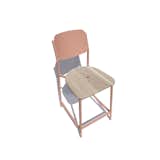 L32 Resto Counter Stool w/ Oak Seat 
Available custom colours, upholstery and solid wood seats