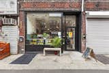 A full glass facade makes for a welcoming storefront.