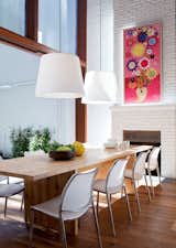 Double height dining room